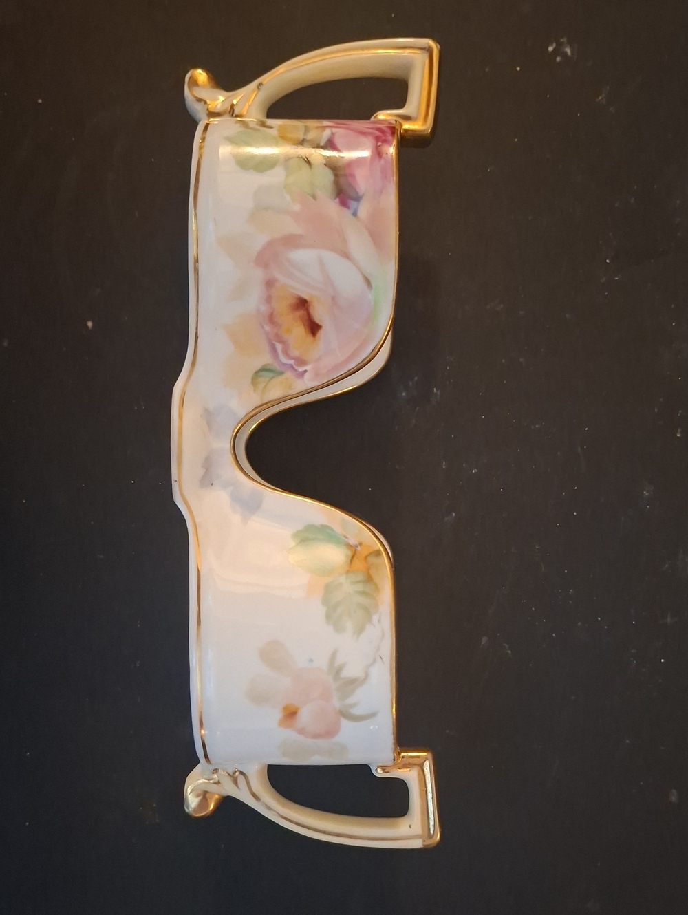 Antique Hand Painted Nippon Spooner